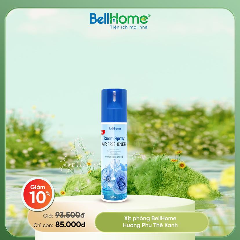 Xịt Phòng Bell Home Hương Phu Thê Xanh