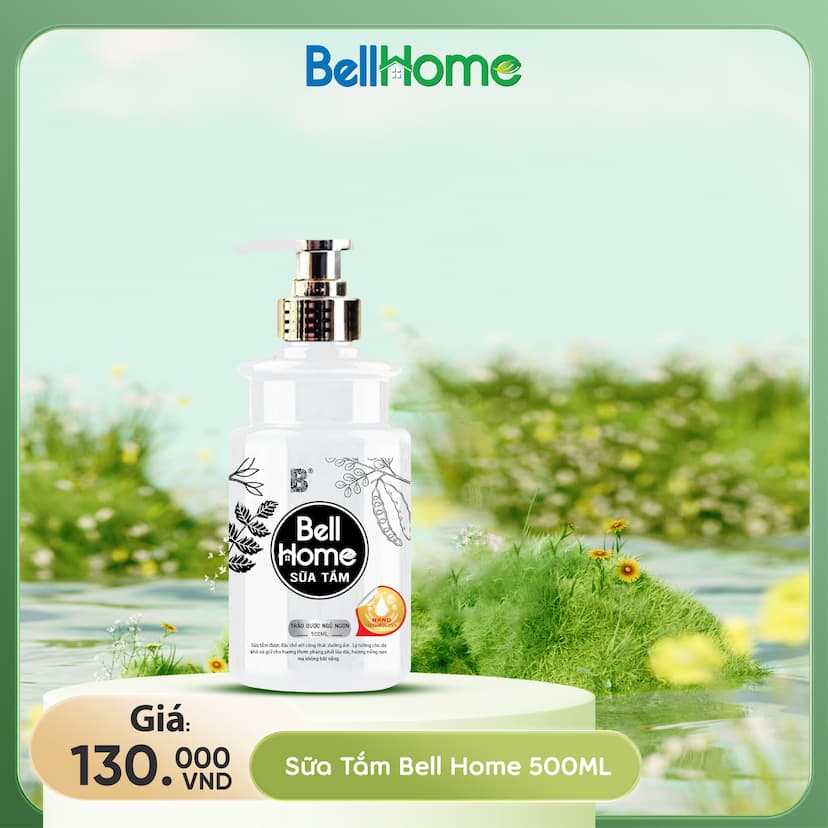 Sữa Tắm Thảo Dược Bell Home 500ml