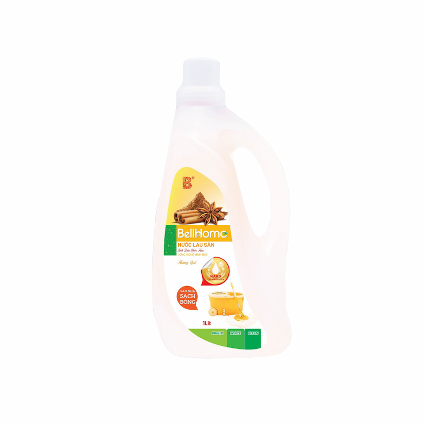 Nước Lau Sàn Công Nghệ Sinh Học Bell Home Hương Quế 1L